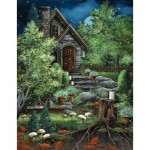 Puzzle  Sunsout-51161 XXL Pieces - Fairyland and Fireflies