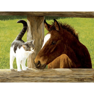 Puzzle  Sunsout-51528 XXL Pieces - Whiskery Hello