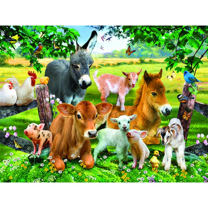 Puzzle Sunsout-54906 XXL Pieces - On the Farmland