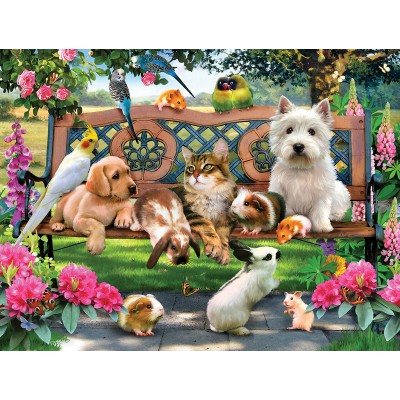 Puzzle  Sunsout-54942 XXL Pieces - Pets in the Park