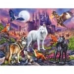 Puzzle  Sunsout-56407 XXL Pieces - Wolf Castle