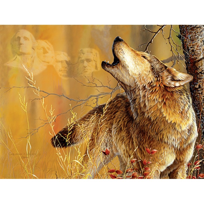 Puzzle Sunsout-56440 XXL Pieces - Rushmore Wolf