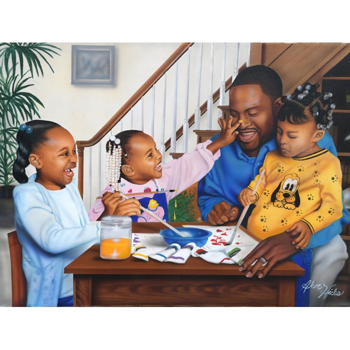 Puzzle Sunsout-57828 XXL Pieces - Daddy's Little Girls