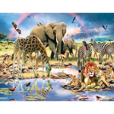 Puzzle  Sunsout-59398 Howard Robinson - Cradle of Life