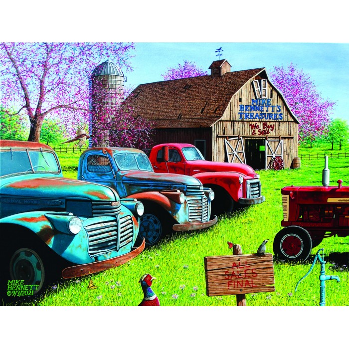 Puzzle Sunsout-61706 XXL Pieces - Mike Bennett's Treasures