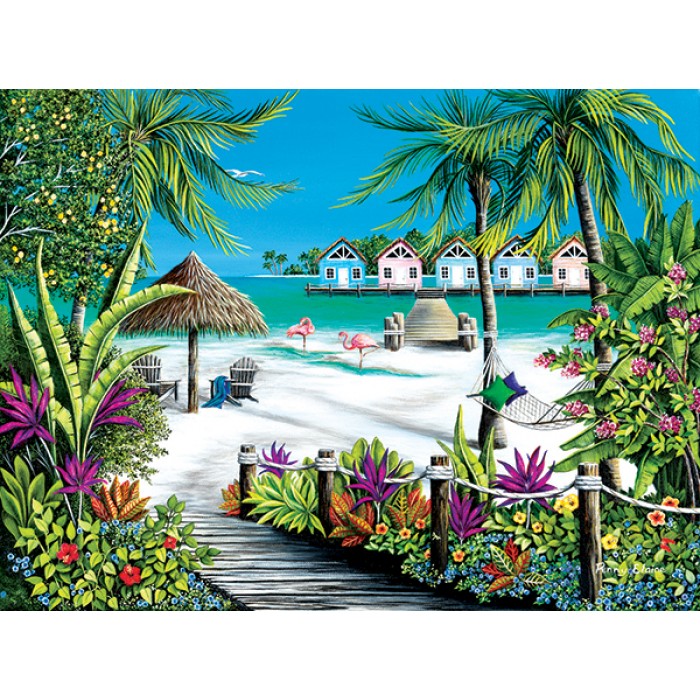 Puzzle Sunsout-61810 Pièces XXL - Évasion Tropicale