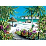 Puzzle  Sunsout-61810 XXL Teile - Tropische Eskapaden