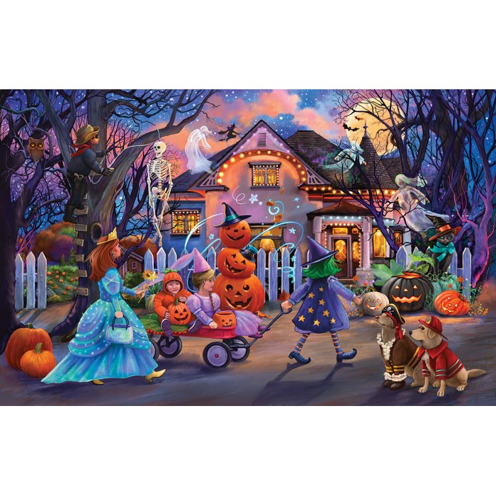 Puzzle Sunsout-61840 Halloween Des Bonbons ou un Sort