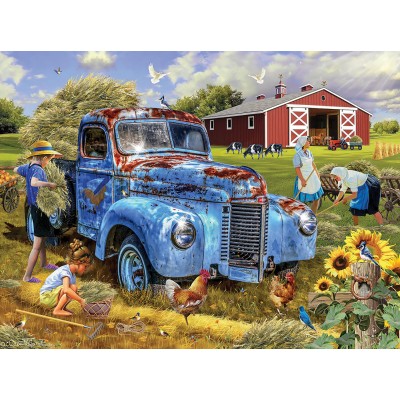 Puzzle  Sunsout-61907 XXL Teile - Hay Harvesting