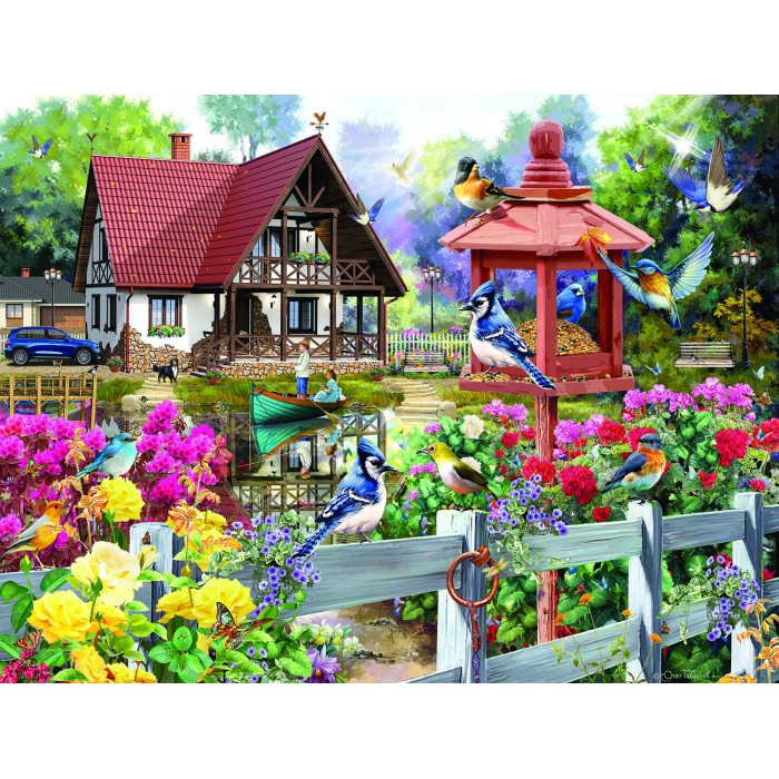 Puzzle Sunsout-61928 XXL Teile - Summer House