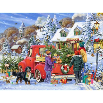 Puzzle  Sunsout-61942 Les Plus Beaux Arbres