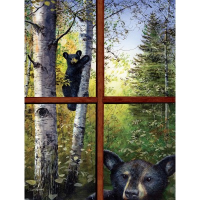 Puzzle  Sunsout-67386 XXL Pieces - Can't Bear to Look