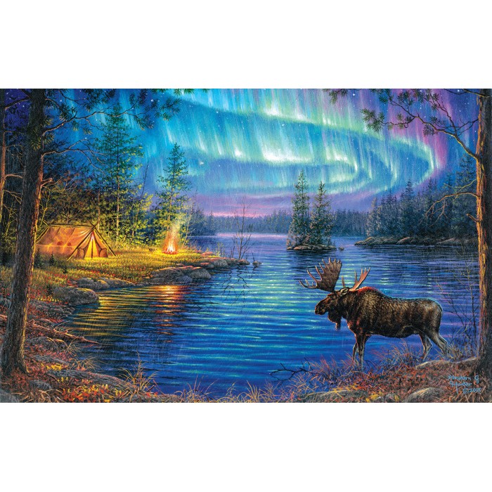 Puzzle Sunsout-69632 Abraham Hunter - Northern Night