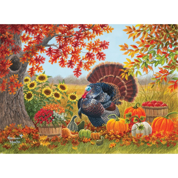 Puzzle Sunsout-69656 Abraham Hunter - Harvest Garden