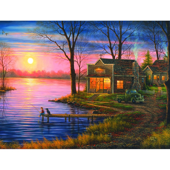 Puzzle Sunsout-69722 XXL Pieces - Bait Shop