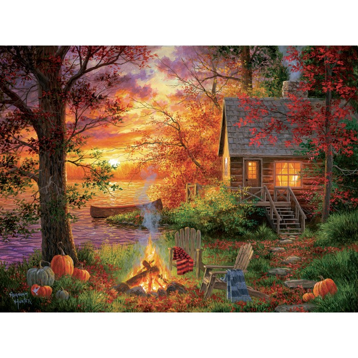 Puzzle Sunsout-69725 Abraham Hunter - Sunset Serenity