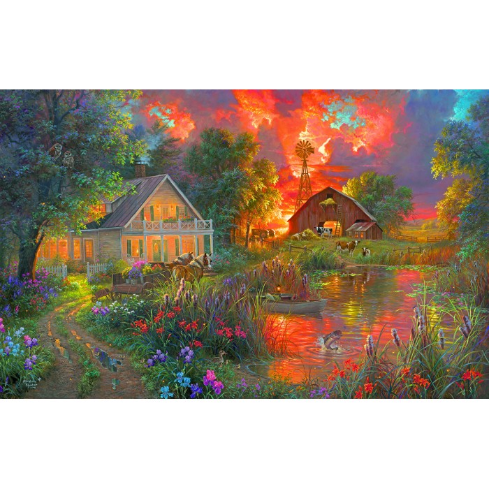 Puzzle Sunsout-69862 Springs Promise