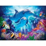 Puzzle  Sunsout-70926 XXL Pieces - Dolphin Guardian