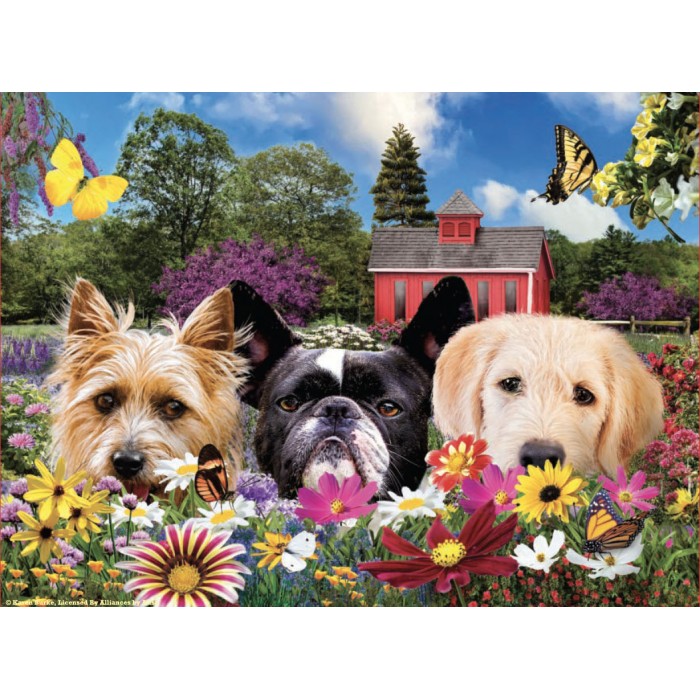Puzzle Sunsout-72051 Peek-a-Boo