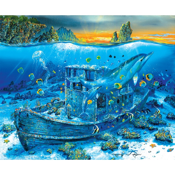 Puzzle Sunsout-80166 Spinners Domain
