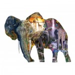 Puzzle  Sunsout-95015 Alixandra Mullins - Elephant Waterfall