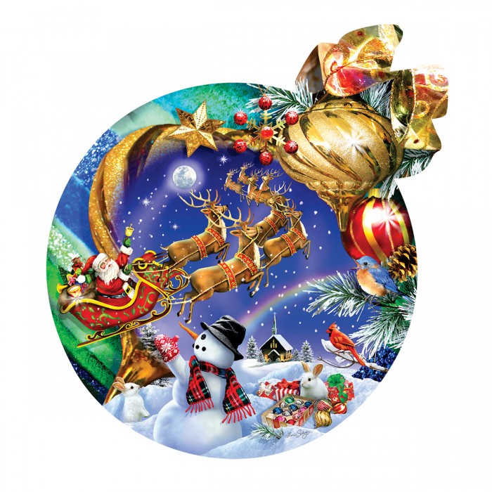 Puzzle Sunsout-95070 Christmas Ornament