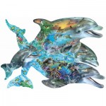 Puzzle  Sunsout-95264 Lori Schory - Song of the Dolphins