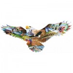 Puzzle  Sunsout-95421 Shaped - Flight of the Eagle