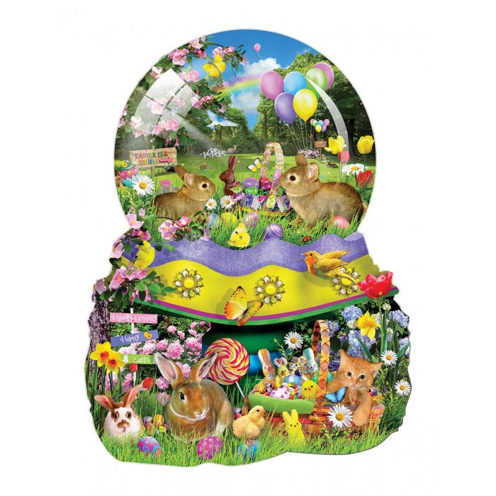 Puzzle Sunsout-95920 Pièces XXL - Lori Schory - Easter Globe