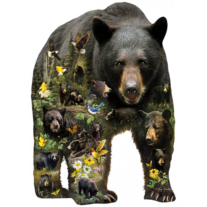 Puzzle Sunsout-96033 XXL Pieces - Greg Giordano - Forest Bear