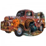 Puzzle  Sunsout-96089 Jerry Gadamus & Cynthia Fisher - Harvest Truck