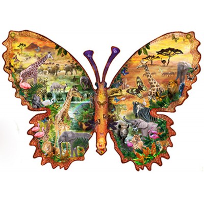 Puzzle  Sunsout-97013 XXL Pieces - African Butterfly