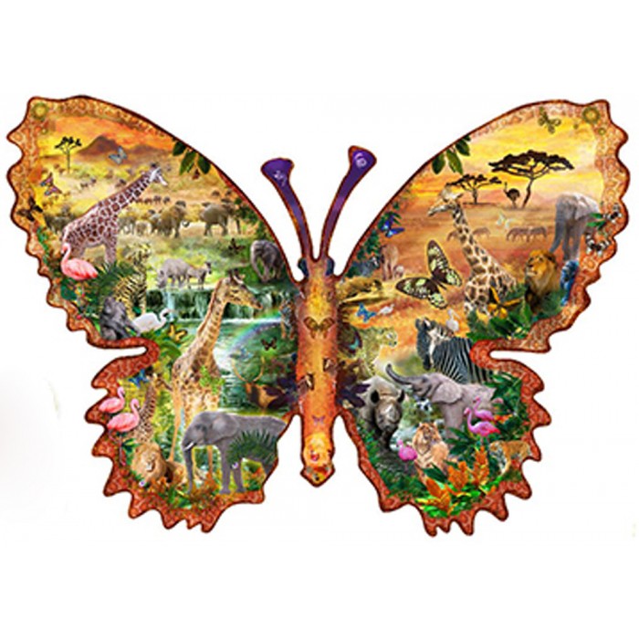 Puzzle Sunsout-97013 XXL Teile - African Butterfly