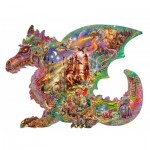 Puzzle  Sunsout-97045 Le Château du Dragon