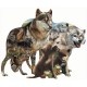 Bonnie, Rebecca and Karen Latham - Wolf Pack