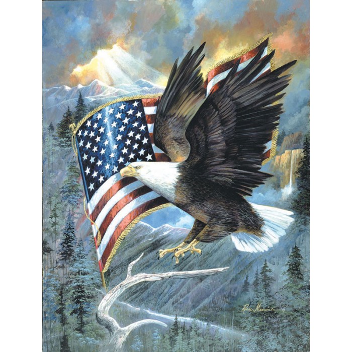 Puzzle Sunsout-CL59012 Pièces XXL - American Eagle