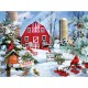 Lori Schory - A Snowy Day on the Farm