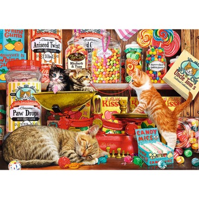 Puzzle  Trefl-10630 Cute Cats