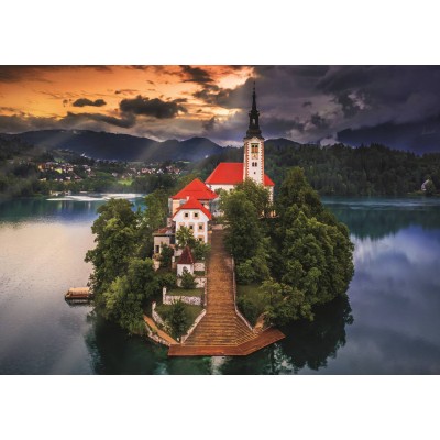 Puzzle  Trefl-10797 Photo Odyssey: Lake Bled, Slovenia