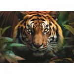 Puzzle  Trefl-10798 Wild Tiger