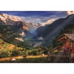 Puzzle  Trefl-10821 Photo Odyssey: Lauterbrunnen Valley, Switzerland