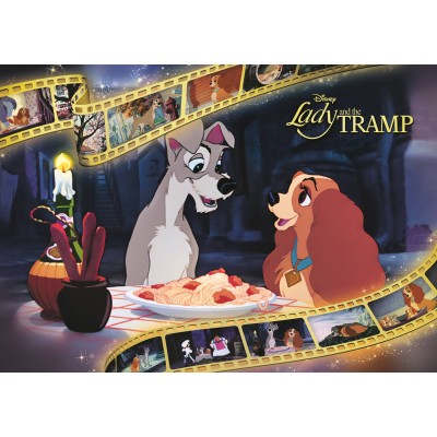 Puzzle  Trefl-10830 Disney Lady and the Tramp