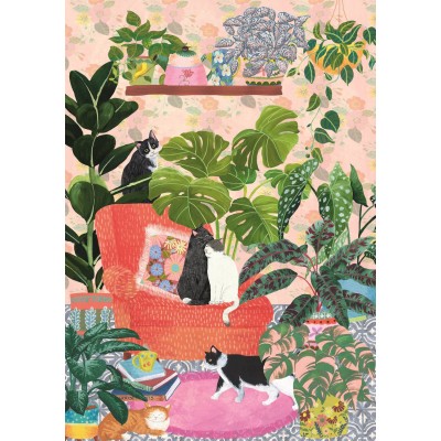 Puzzle  Trefl-10892 The Art of Colour: Home Sweet Home