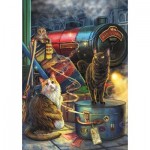 Puzzle  Trefl-10897 Magic Collection: Witchwood Express