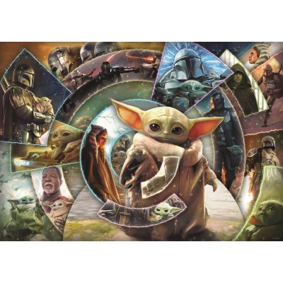 Puzzle  Trefl-10906 Grogu's Journey - Lucasfilm Star Wars The Mandalorian