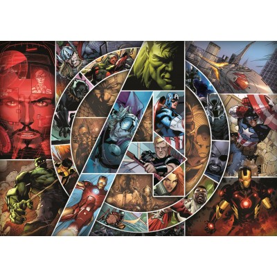 Puzzle  Trefl-10934 Avengers: Heroes
