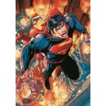 Puzzle  Trefl-10936 Superman in action