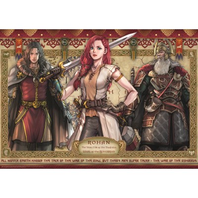 Puzzle  Trefl-10937 The Lord of the Rings: The War of the Rohirrim