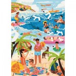 Puzzle  Trefl-12065 The Art of Colour: In the Heat of the Holiday Season