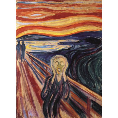  Trefl-20252 Wooden Puzzle - Edvard Munch